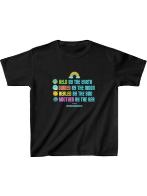 Hace Bazaar Baskılı T-Shirt - Siyah -