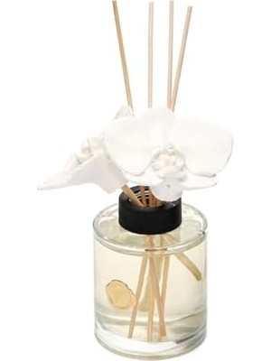 Duca Store 200 ml Seramik Taş Bambu Çubuklu Oud Vanilya Oda Kokusu