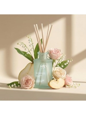 Duca Store Mad Wellbeing Refreshed 190 Ml, Fiber Çubuklu Ortam Kokusu – Armut, Elma ve Su Notaları ile Ferahlık ve Yenilenme