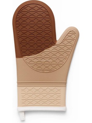 Duca Store %100 Silikon Fırın Eldiveni, Isıya Dayanıklı Yanmaz Mutfak Tutacağı, Kaymaz Su Geçirmez Barbekü ve Izgara Eldiveni, Profesyonel Tencere Tavası Tutamacı, Yüksek Sıcaklık Koruyucu