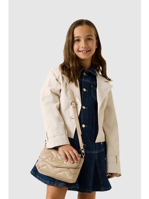 Guess Kız Çocuk Bej Çanta