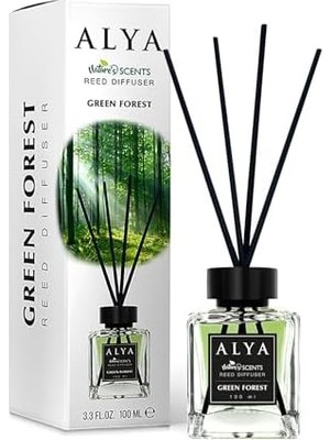 Duca Store Green Forest Bambu Çubuklu Oda Kokusu- Karışık Meyve Kokusu