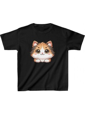 Hace Bazaar Baskılı T-Shirt - Siyah -