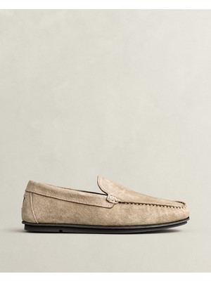 Gant Erkek Bej Wilmon Süet Loafer 32633303.G183