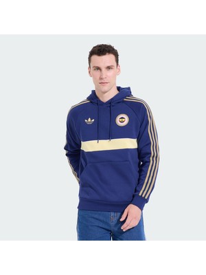 Adidas HZ1021 Fen Og2 Hd Fenerbahçe Originals Kapşonlu Eşofman Üstü