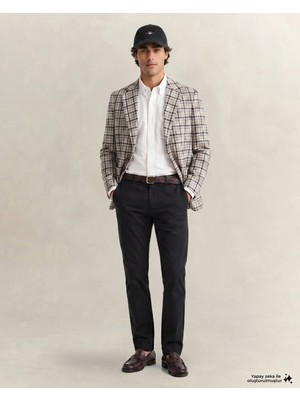 Gant Erkek Siyah Slim Fit Pantolon 1226113T.5
