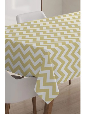 Rem Home Remhome Özel Tasarım 3D Dijital Baskılı Masa Örtüsü - 120 x 140 cm