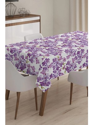 Rem Home Remhome Özel Tasarım 3D Dijital Baskılı Masa Örtüsü - 120 x 140 cm