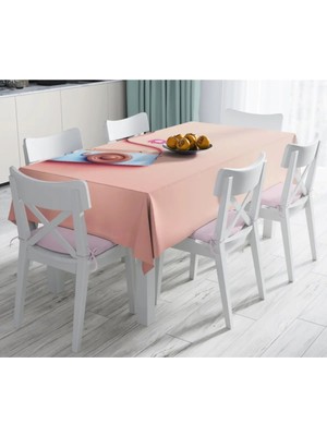 Rem Home Remhome 3D Instagram Fotoğraf Makinası Desenli Dijital Baskılı Leke Tutmaz Masa Örtüsü 90 x 90 cm