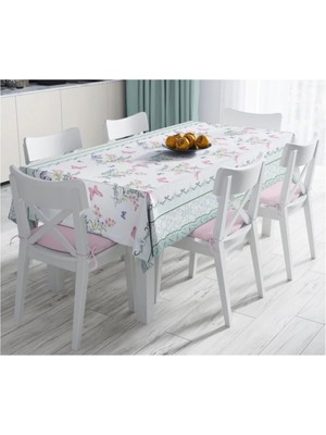 Rem Home Remhome Özel Tasarım Dijital Baskılı Leke Tutmaz Masa ÖRTÜSÜ-120X140 cm