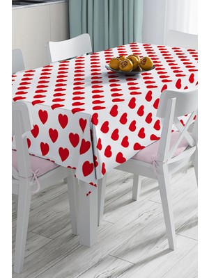 Rem Home Remhome Özel Tasarım 3D Dijital Baskılı Masa Örtüsü 90 x 90 cm