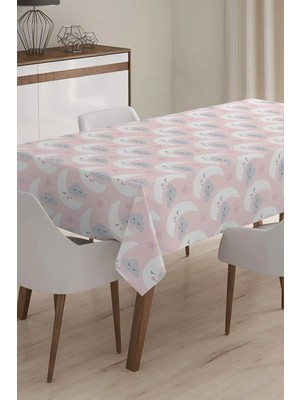 Rem Home Remhome Özel Tasarım 3D Dijital Baskılı Masa Örtüsü - 140 x 180 cm
