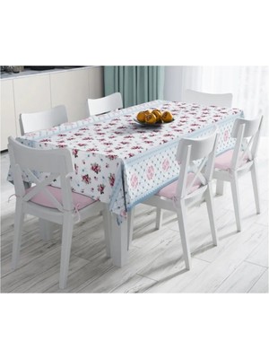 Rem Home Remhome Özel Tasarım Dijital Baskılı Leke Tutmaz Masa ÖRTÜSÜ-120X140 cm