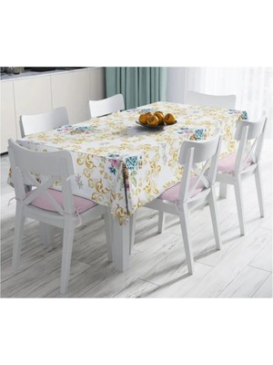 Rem Home Remhome Özel Tasarım Dijital Baskılı Leke Tutmaz Masa ÖRTÜSÜ-120X140 cm