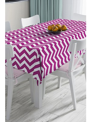 Rem Home Remhome Özel Tasarım 3D Dijital Baskılı Masa Örtüsü 90 x 90 cm