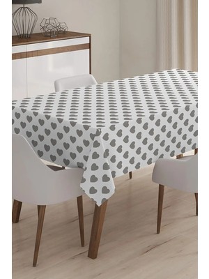 Rem Home Remhome Özel Tasarım 3D Dijital Baskılı Masa Örtüsü - 140 x 180 cm