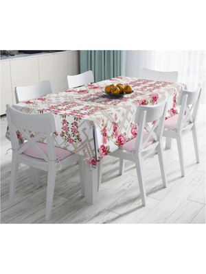 Rem Home Remhome Dijital Baskılı Leke Tutmaz Masa ÖRTÜSÜ-120X140 cm