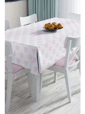 Rem Home Remhome Özel Tasarım 3D Dijital Baskılı Masa Örtüsü 90 x 90 cm