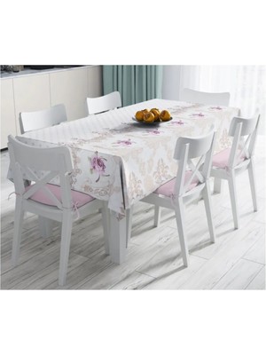 Rem Home Remhome Özel Tasarım Dijital Baskılı Leke Tutmaz Masa ÖRTÜSÜ-120X140 cm