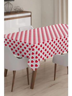 Rem Home Remhome Özel Tasarım 3D Dijital Baskılı Masa Örtüsü - 140 x 180 cm