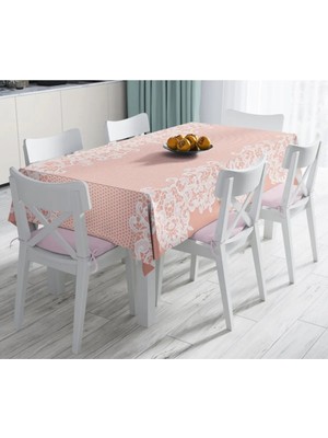 Rem Home Remhome Özel Tasarım Dijital Baskılı Leke Tutmaz Masa Örtüsü 120X140 cm