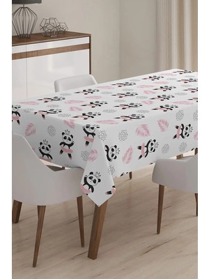 Rem Home Remhome Özel Tasarım 3D Dijital Baskılı Masa Örtüsü - 140 x 220 cm