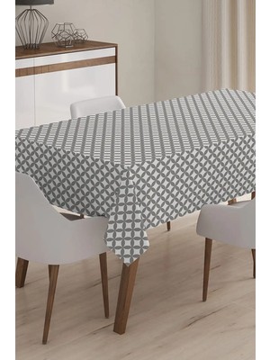 Rem Home Remhome Özel Tasarım 3D Dijital Baskılı Masa Örtüsü - 140 x 220 cm