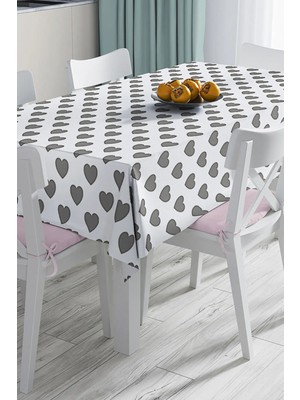 Rem Home Remhome Özel Tasarım 3D Dijital Baskılı Masa Örtüsü 90 x 90 cm