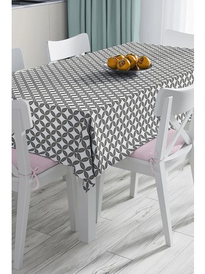 Rem Home Remhome Özel Tasarım 3D Dijital Baskılı Masa Örtüsü 90 x 90 cm