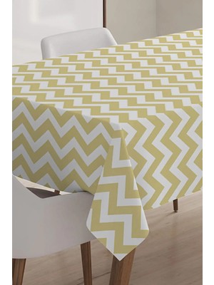 Rem Home Remhome Özel Tasarım 3D Dijital Baskılı Masa Örtüsü - 140 x 180 cm