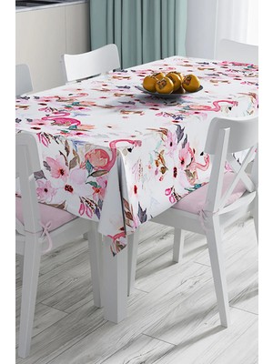 Rem Home Remhome Özel Tasarım 3D Dijital Baskılı Masa Örtüsü 90 x 90 cm