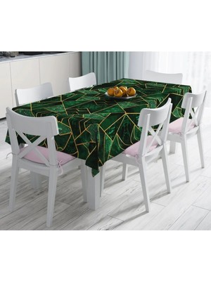 Rem Home Remhome Özel Tasarım Dijital Baskılı Leke Tutmaz Masa Örtüsü 90 x 90 cm
