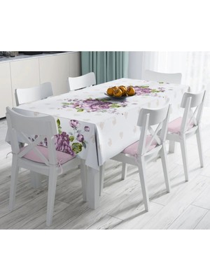 Rem Home Remhome Özel Tasarım Dijital Baskılı Leke Tutmaz Masa ÖRTÜSÜ-120X140 cm 90 x 90 cm