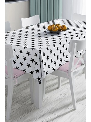 Rem Home Remhome Özel Tasarım 3D Dijital Baskılı Masa Örtüsü 90 x 90 cm