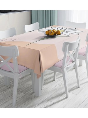 Rem Home Remhome Gül Motifli Bohemian Dijital Baskılı Masa Örtüsü 90 x 90 cm