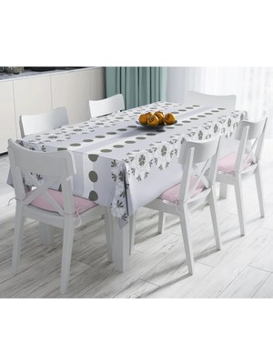 Rem Home Remhome Özel Tasarım Dijital Baskılı Dertsiz Masa Örtüsü 90 x 90 cm