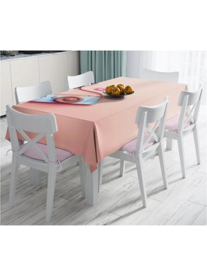 Rem Home Remhome 3D Instagram Fotoğraf Makinası Desenli Dijital Baskılı Leke Tutmaz Masa ÖRTÜSÜ-120X140 cm