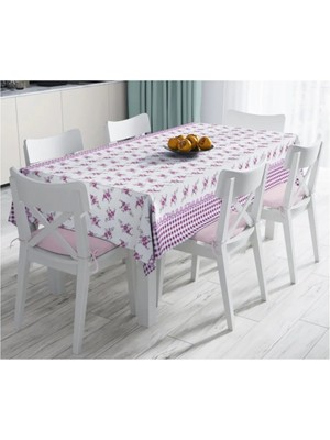 Rem Home Remhome Özel Tasarım Dijital Baskılı Leke Tutmaz Masa ÖRTÜSÜ-120X140 cm