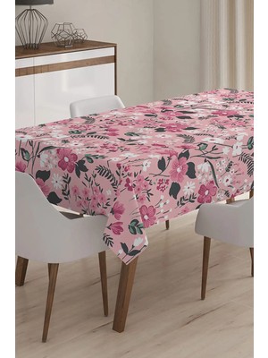 Rem Home Remhome Özel Tasarım 3D Dijital Baskılı Masa Örtüsü - 140 x 180 cm