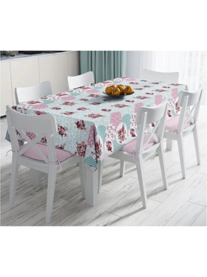 Rem Home Remhome Özel Tasarım Dijital Baskılı Leke Tutmaz Masa ÖRTÜSÜ-120X140 cm