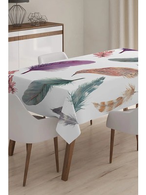 Rem Home Remhome Özel Tasarım 3D Dijital Baskılı Masa Örtüsü - 120 x 140 cm