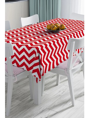 Rem Home Remhome Özel Tasarım 3D Dijital Baskılı Masa Örtüsü 90 x 90 cm