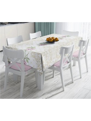 Rem Home Remhome Özel Tasarım Dijital Baskılı Leke Tutmaz Masa ÖRTÜSÜ-120X140 cm