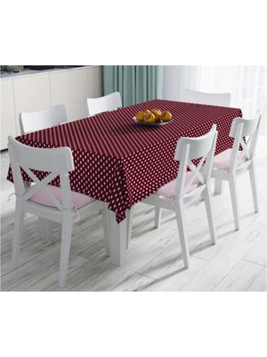 Rem Home Remhome Özel Tasarım Dijital Baskılı Leke Tutmaz Masa ÖRTÜSÜ-120X140 cm