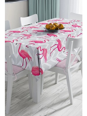 Rem Home Remhome Özel Tasarım 3D Dijital Baskılı Masa Örtüsü 90 x 90 cm