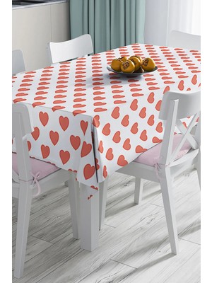 Rem Home Remhome Özel Tasarım 3D Dijital Baskılı Masa Örtüsü 90 x 90 cm