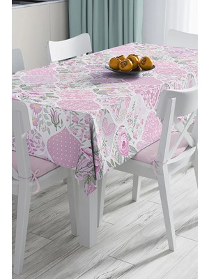 Rem Home Remhome Özel Tasarım Dijital Baskılı 3D Masa Örtüsü 90 x 90 cm