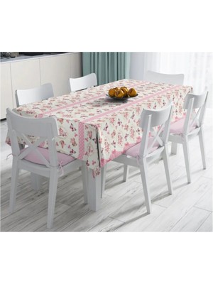 Rem Home Remhome Özel Tasarım Dijital Baskılı Leke Tutmaz Masa ÖRTÜSÜ-120X140 cm