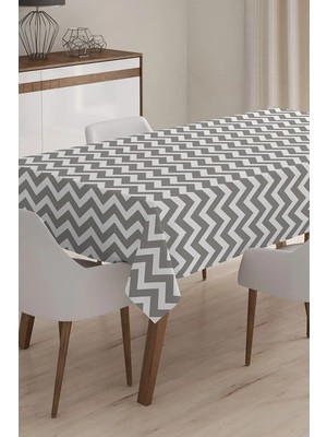 Rem Home Remhome Özel Tasarım 3D Dijital Baskılı Masa Örtüsü - 140 x 220 cm