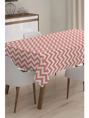 Rem Home Remhome Özel Tasarım 3D Dijital Baskılı Masa Örtüsü - 140 x 180 cm